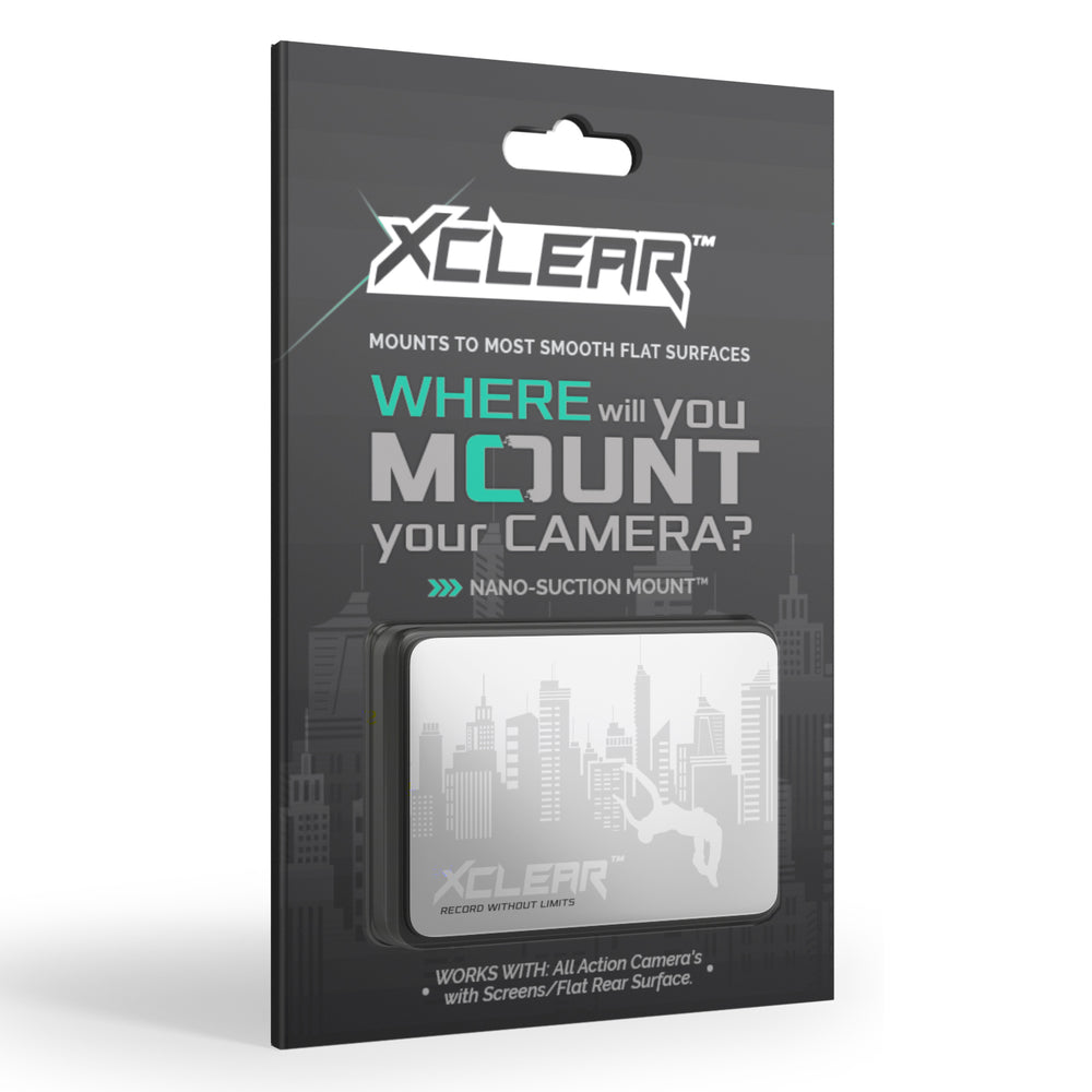 The XCLEAR Nano-Suction Mount.